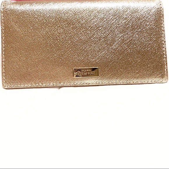 Kate Spade Laurel Way Stacy Wallet Rose Gold - Picture 5 of 5